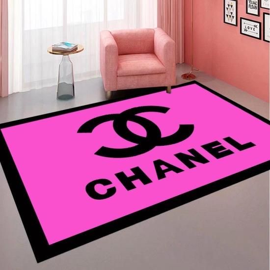 シャネル☆ＣＨＡＮＥＬ カーペット 滑り止めマット インテリア 速乾 ...