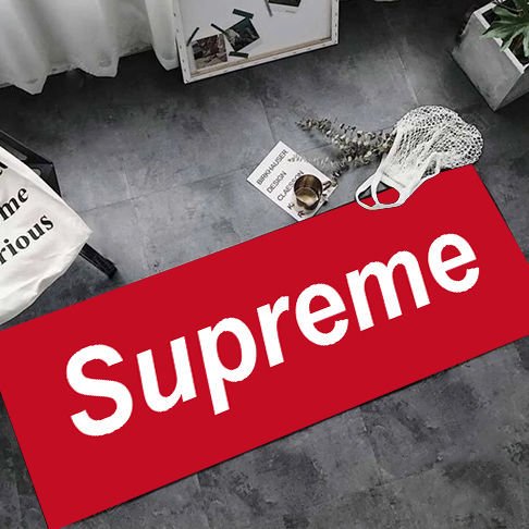 Supreme シュプリーム カーペット 滑り止めマット インテリア 速乾絨毯