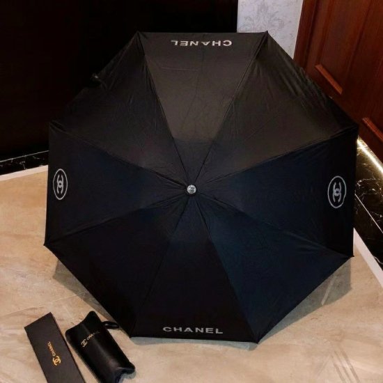 CHANEL☆シャネル 折りたたみ傘 日傘 晴雨兼用 折り畳み 傘 精緻 携帯