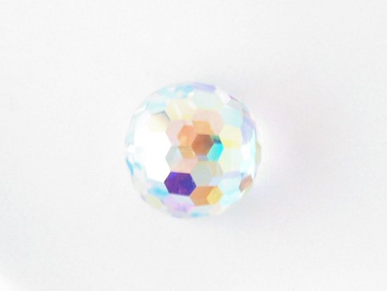vintage swarovski crystal disco ball AB 12mm