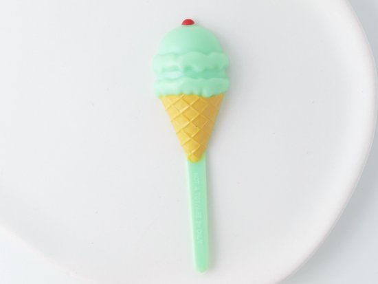 ice cream green pick 7.5cm