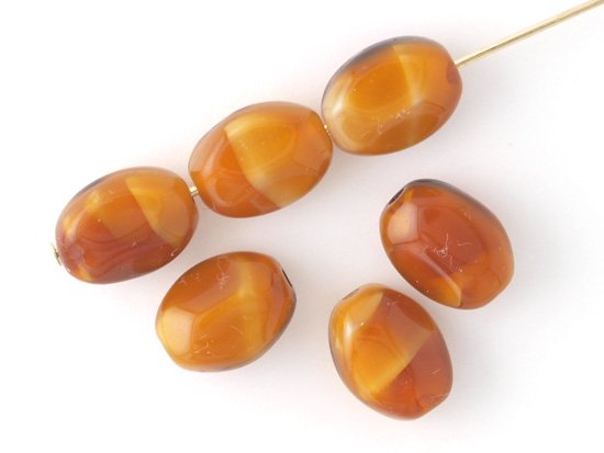 brown marble beads 10mm