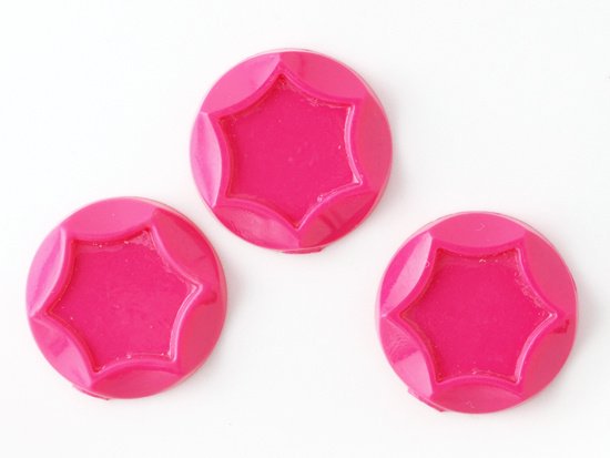 vintage pink cabochon 18mm