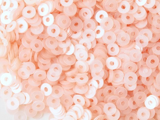 matte cherry blossoms pink round spangle 3mm (3g)