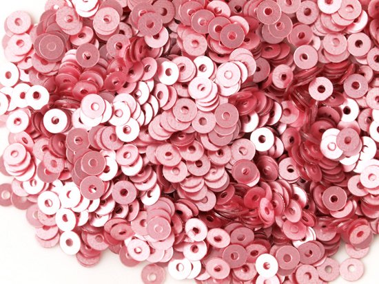 metal pink round spangle 3mm (3g)