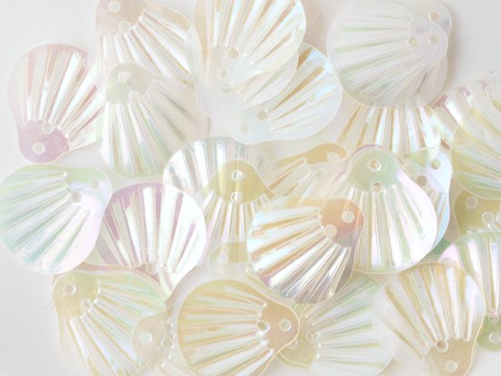 clear AB shell spangle 13mm