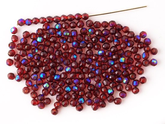 <img class='new_mark_img1' src='https://img.shop-pro.jp/img/new/icons5.gif' style='border:none;display:inline;margin:0px;padding:0px;width:auto;' />deep red AB round cut beads 2mm