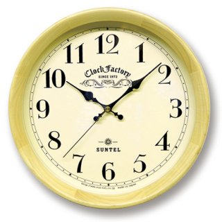レトロ掛け時計(電波式) - 天然木手作りのレトロ時計(ボンボン/振り子