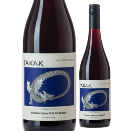 TAKA K Wines Pearson Estate Pinot Noir 2022 / タカケイワインズ 