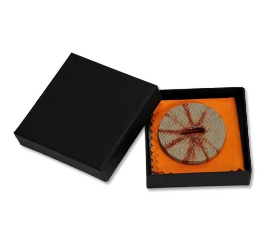 備前焼 ミニ鍔 No.5