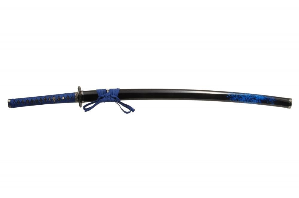 模造刀】飛沫シリーズ 青飛沫拵 NEU-115L ＜納期約1か月