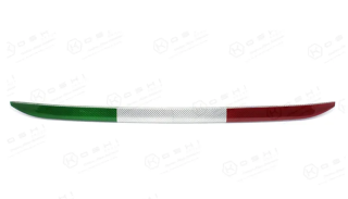 KOSHIABARTH 595 2016 > Rear Diffuser Lip Cover (Italian Flag)