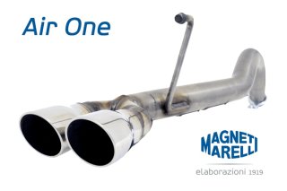 MAGNETI MARELLIRear End Pipe for FIAT 500 TwinAir "AIR ONE" with oval 2x70mm mm  