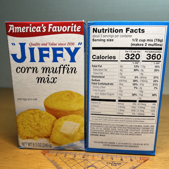JIFFY Corn Muffin Cornbread Mix ジフィーコーンマフィンコーンブレッドミックス - CAFE PROPHECY Online Shop