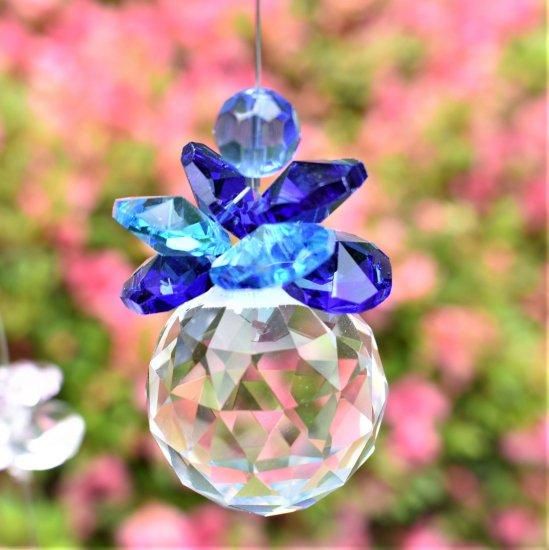 クリスタルガラス サンキャッチャー | 光に反射するキラキラ綺麗な虹色