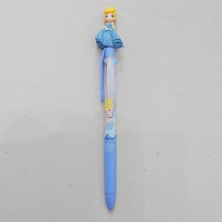 ディズニー　キャラクターマスコット3色ペン　1本（シンデレラ）
