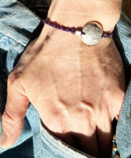 CONCHO BRACELET(֥쥹å)COLOR-PURPLE