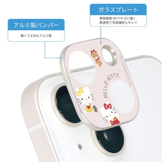 サンリオキャラクターズ iPhone 14 14Plus カメラカバー SANG-261KU