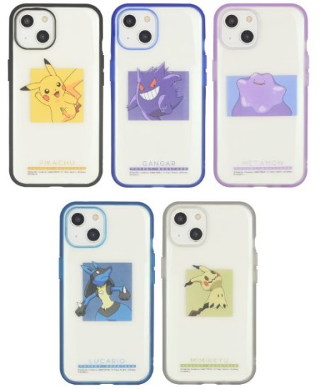 ポケットモンスター iPhone 14 13 スマホケース IIIIfi+ Clear イー