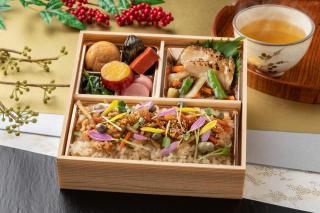 【2025冬弁当】きんぴらご飯と鶏ロースト冬の餡掛け御膳 【期間限定・無料茶付き】