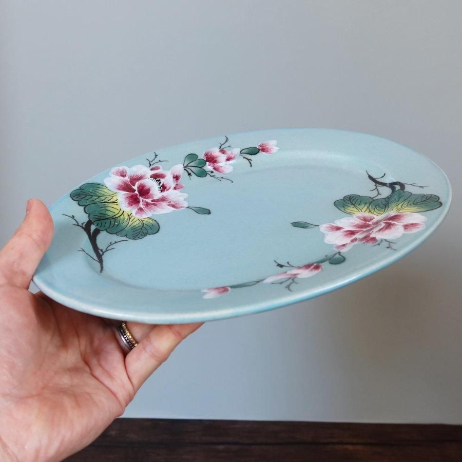 ヴィンテージ　レア　ブルーソンべ　ソンべ焼き　ベトナム陶器　皿　バッチャン　食器 楽天市場】【200046】 ソンベ焼き ソンベ song be ベトナム 幻の