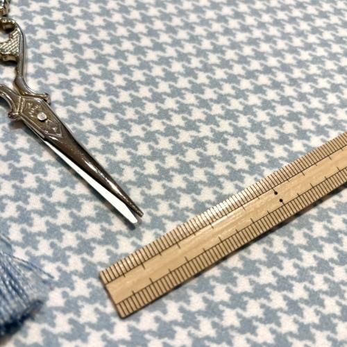 45R　フランネルシャツチュニック　フレアシルエット　千鳥格子　ゆったり　日本製 千鳥柄風ニットジャケット レディース(M ネイビー): 東京シャツ