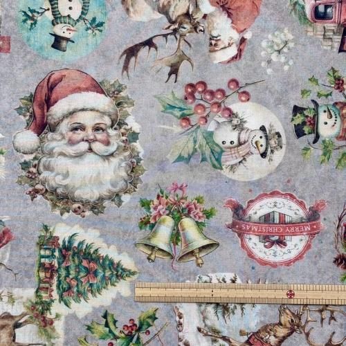 <img class='new_mark_img1' src='https://img.shop-pro.jp/img/new/icons1.gif' style='border:none;display:inline;margin:0px;padding:0px;width:auto;' />QT FABRICS Holly Jolly ꥹޥա졼