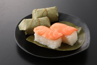 柿の葉寿司 サーモン（3個）の商品画像