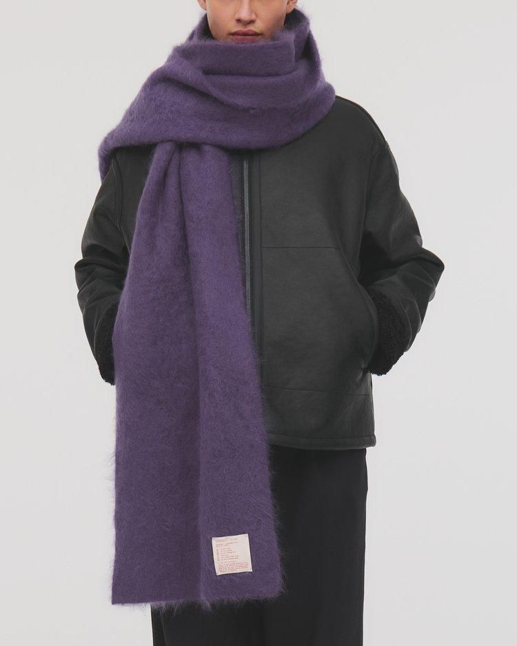 リンダ ieefar MUFFLER L イーファー マフラー ネイビー MUFFLER L (Fujinando) - ieefar(イーファー) | Official Online Shop