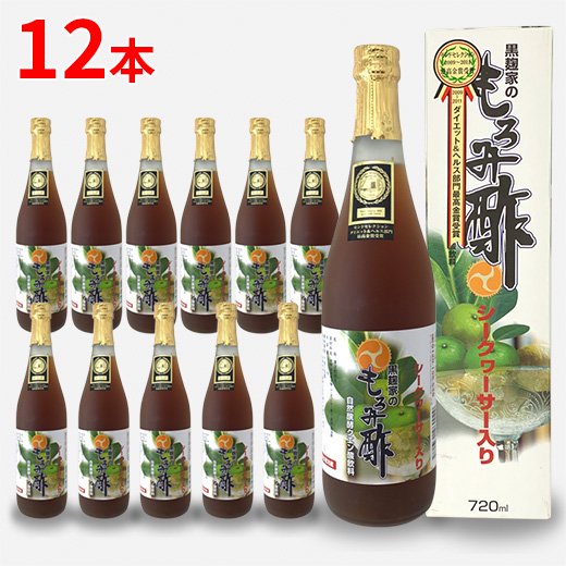 桜 印 黒麹家 琉球もろみ酢 720ml×12本 | www.deepbeer.it