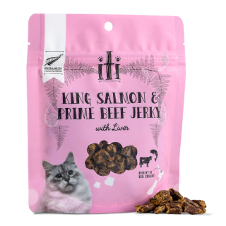 ƥåȥȥ꡼ġ󥰥&ӡե㡼 <ӥ塼ƥ>iticat treats KING SALMON & PRIME BEEF JERKY