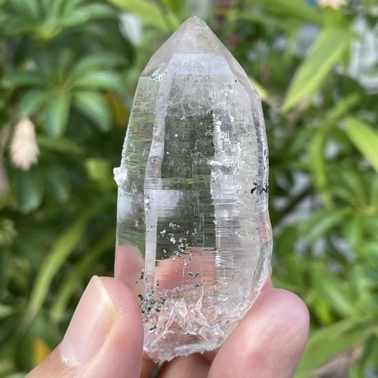 ガネーシュヒマール ラパ産 変形結晶水晶 ガネッシュヒマール/ラパ産]ヒマラヤ水晶原石ナチュラルポイント