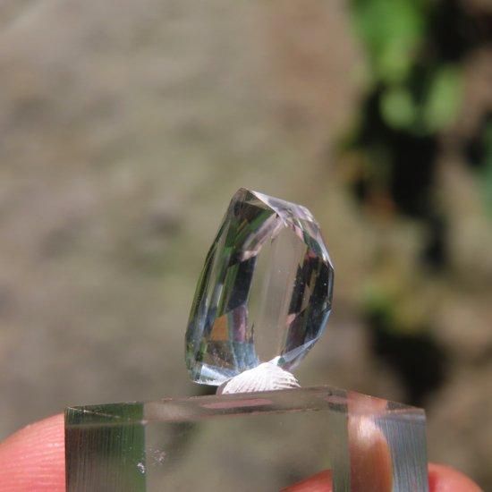 ガネーシュヒマール産 水晶 長方形プリンセスカット｜Mabolocci