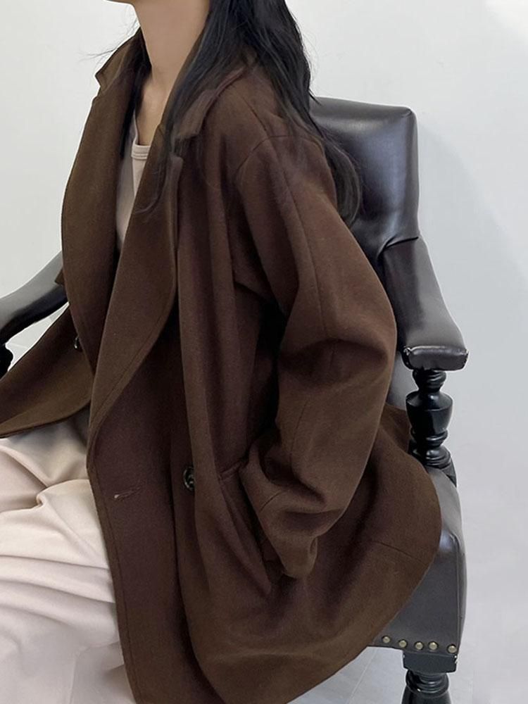 ミドル丈チェスターコート - Doux Belle