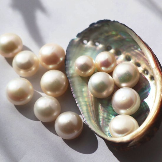 n313【⚠️売約済み】シンプルパールネックレス　シルバー　淡水真珠　超高品質