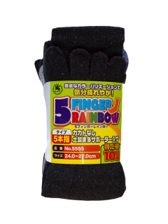 5 Finger Rainbow socks | 10pairs (ܻإ쥤ܡ10­)