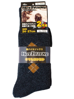 Hot Friend Warm Socks | 2 pairs (Ȥѥ륽å | 2­)