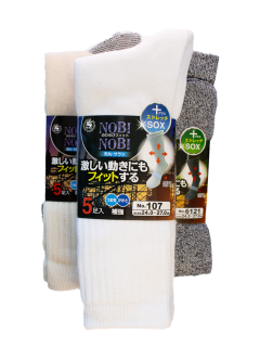 Nobi Nobi Flexible socks | 5 pairs (ΤӤΤӥեåȥå | 5­)