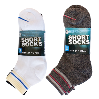 Short Shocks | 3 pairs (ߥ硼ѥ륽å | 3­)