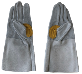 溶接用床革ロング手袋 10双組（10pairs）