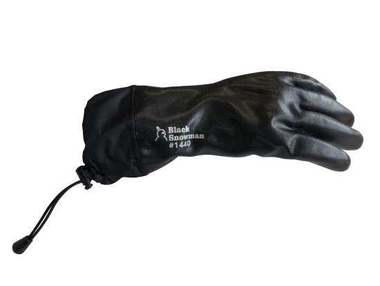 Black Snowman lightweight gloves (ブラックスノーマン手袋) - Passion Creative Ltd.