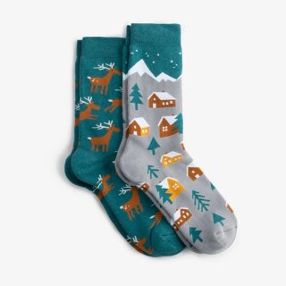 Dodo socksGateway Winter Socks | 2 pairs (ȥ󥿡å2­)