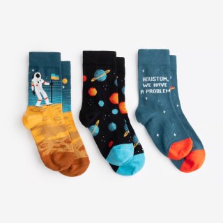 Dodo socksKids Space Oddity set Socks | 3 pairs (åΰͥåȡã­)<img class='new_mark_img2' src='https://img.shop-pro.jp/img/new/icons12.gif' style='border:none;display:inline;margin:0px;padding:0px;width:auto;' />