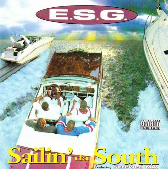G-RAP E.S.G. – Sailin' Da South E.S.G. - Sailin' Da South (CD)