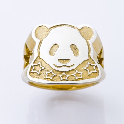 PANDA ring gold