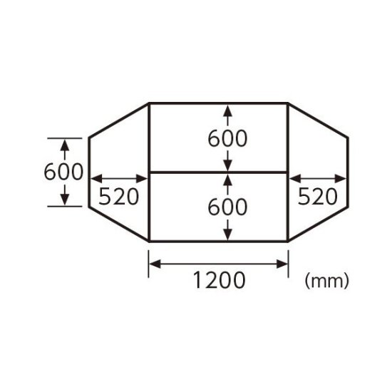 G-Style エコノミーキャスターテーブル 長方形 幅1200×奥行600mm ナチュラル OGRECTT-WL1260NA 1台 -  ufufunet