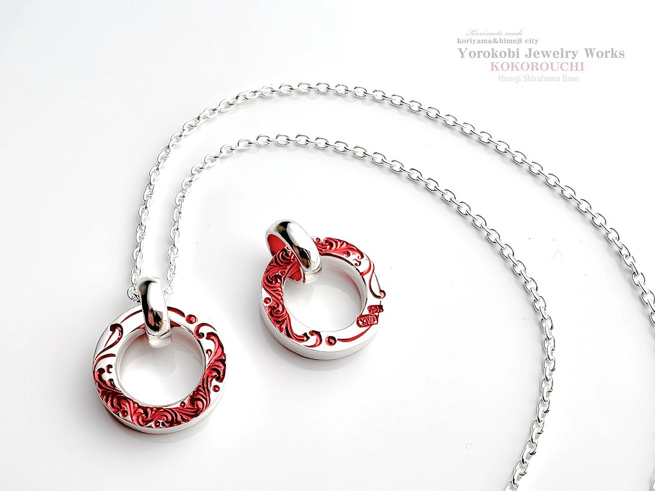 Jinny's ӹ˼ Ring Pendant Red coating-1