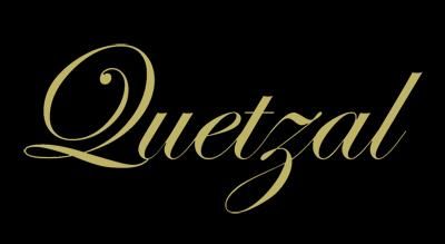 QUETZAL BRAND LOGO black back banner Mondo Online Store