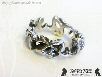 GODSIZE（ゴッドサイズ） - PALMETTE SCROLL RING | 公式通販 - Mondo