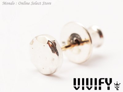 VIVIFY | K18 Gold Post Hammered Circle Pierce | VFP-239 公式通販